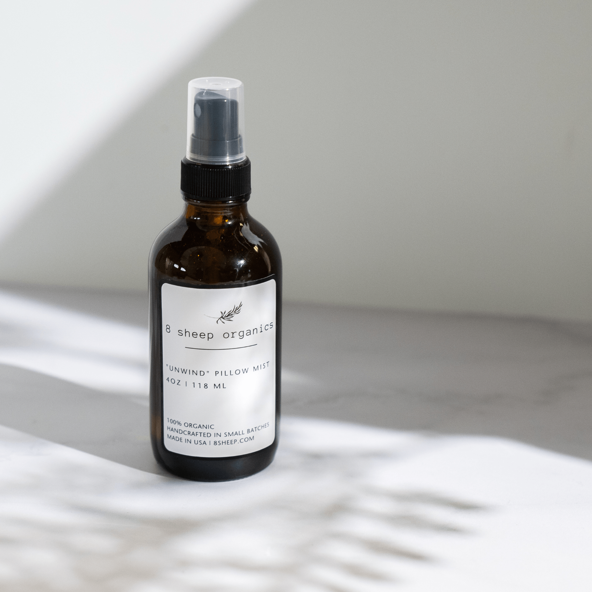 healing garden pillow spray Unwind Pillow Mist | 8 Sheep Organics | Organic Safe Products